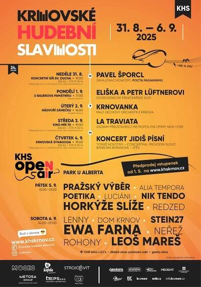 MIKS Krnov - Krnovské hudební slavnosti 2025