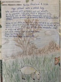 GALERIE PRACÍ – NaŽivo lesem: Popis oblíbeného místa a jeho ilustrace | Základní škola a Mateřská škola Deblín