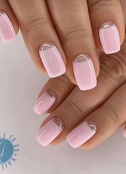 Unghie Beige, Ongles Courts Carrés, Uñas Rosadas, Fancy Nails Designs, Nail Candy, Work Nails, Makijaż Smokey Eye, Short Square Nails, Cute Gel Nails