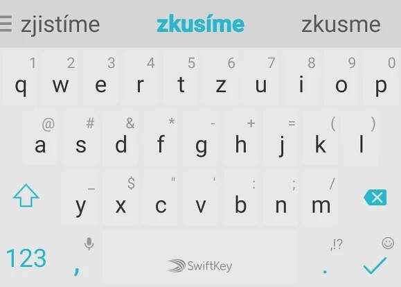 klavesnice swiftkey beta vylepsuje predikci pri psani tahem 5