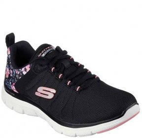 Skechers | Flex Appeal 4.0 - Let It Blossom | Black | SportsDirect.com