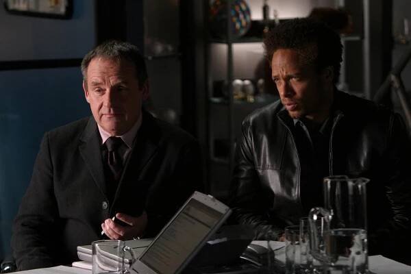 Kriminálka Las Vegas - Silný střed - Z filmu - Paul Guilfoyle, Gary Dourdan