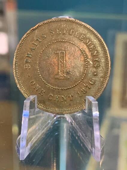 Straits Settlements 1 cent 1876