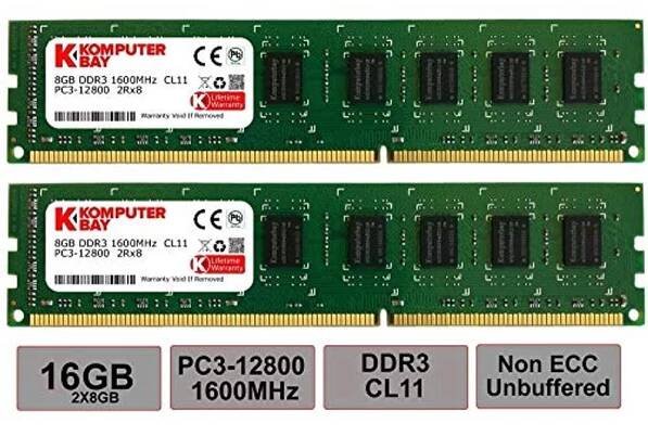 DDR3-RAM 16 GB Test & Vergleich » Top 10 im August 2025