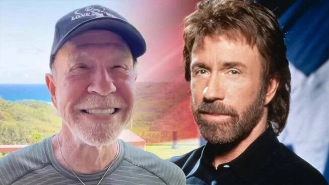 FOTO: Chuck Norris slaví 85. narozeniny.