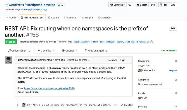 GitHub Pull Requests for Code Review