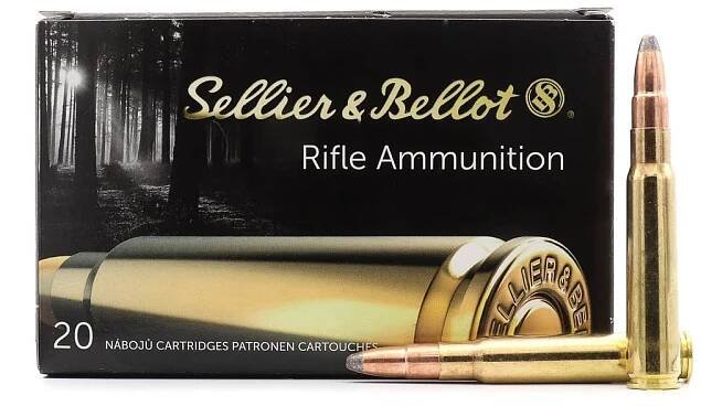 Náboj Sellier & Bellot 8x57 JS, 196gr/12,7g, SPCE