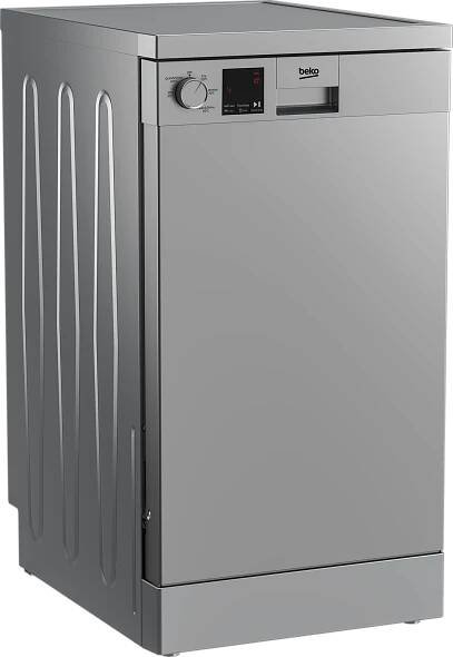 Myčka nádobí BEKO DVS05024S 5 programů Volně stojící 45 cm 10 kpl Šířka výrobku 44.8 cm