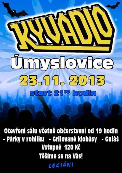 Úmyslovice - Leciáni zvou na Kyvadlo - Obec Senice