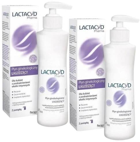 Lactacyd Zklidňující přípravek pro intimní hygienu 2 x 250 ml