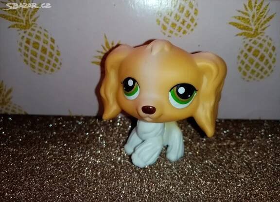 LPS - Littlest Pet Shop - kokršpaněl pomeranč - Kamenický Šenov - Bazar