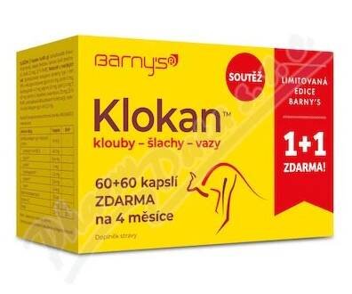 Barnys Klokan limitovaná edice cps.60+60 ZDARMA