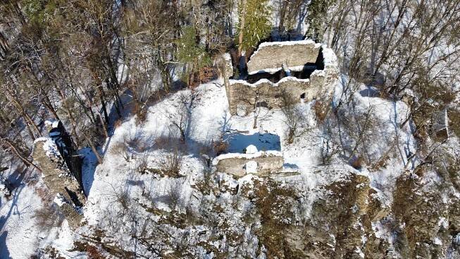 Zbořený Kostelec (hrad) – Wikipedie