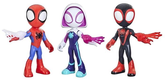 Hasbro Marvel Spidey a jeho přátelé sada 3 velké figurky 23cm F5929 - Kidscompany.cz