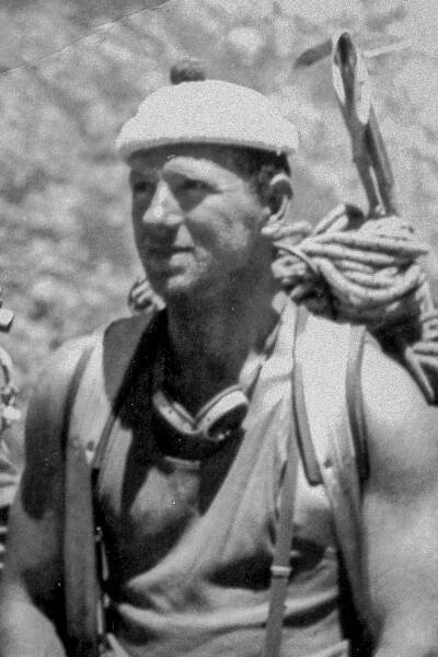 Gerhard Tschunko na počátku 50. let v Tisé