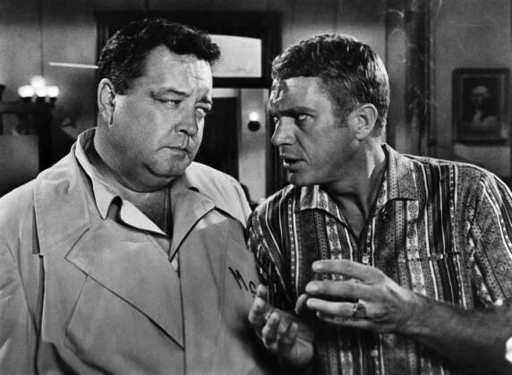 SOLDIER IN THE RAIN, Jackie Gleason, Steve McQueen, 1963