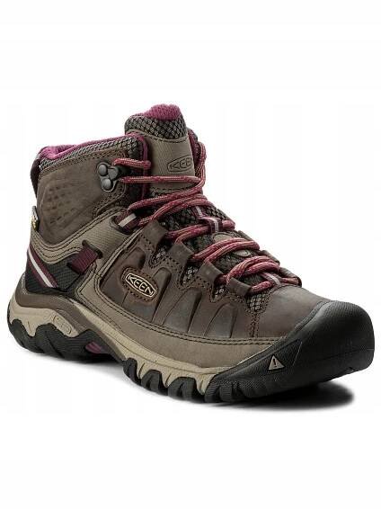 Keen Trekkingové kalhoty Targhee III Mid Wp 1018178 Weiss/Boysenberry