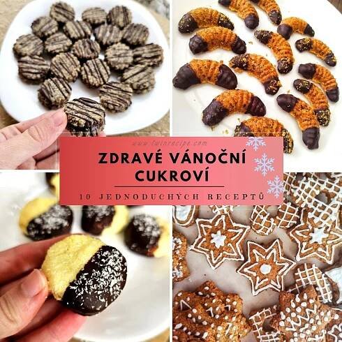 10 receptů na zdravé vánoční cukroví