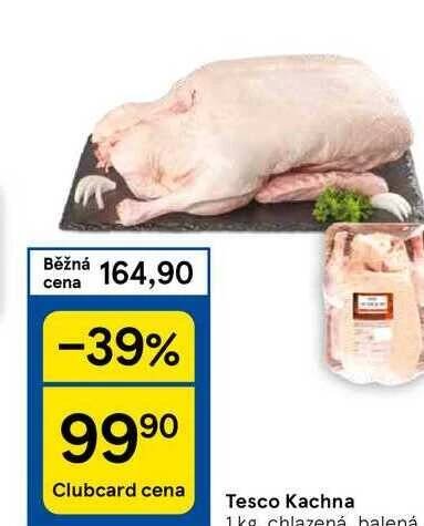 Tesco Kachna, 1kg chlazená balená 
