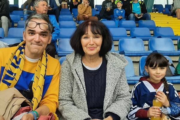 Helena Čermáková na zlínském stadionu: fotbal je také divadlo - ZLIN.CZ