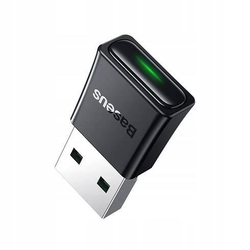 BASEUS MINI USB ADAPTÉR PŘIJÍMAČ VYSÍLAČ BLUETOOTH 5.3 PODPORA 5 ZAŘÍZENÍ Značka Baseus
