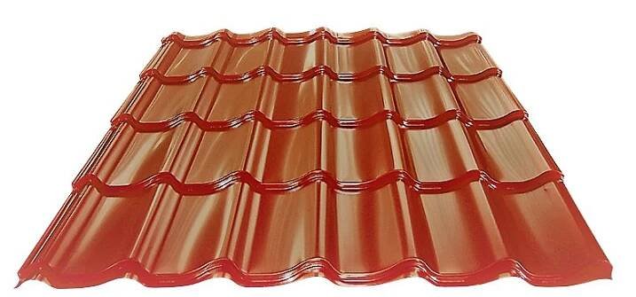 SATJAM krytina ROOF Classic tl.0,50mm PE cihlová