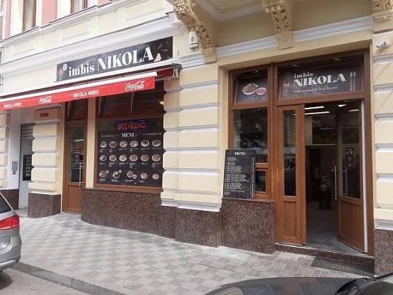Asijské bistro Nikola v Teplicích.