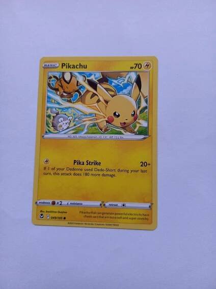 Pokémon karta - Pikachu