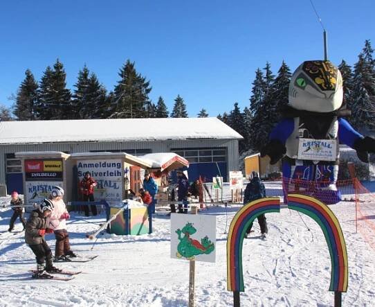 Ski areál Hohenbogen - informace a mapa