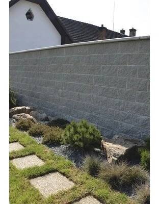 Betonový plot Face Blocks přírodní čtyřstranný 40 x 20 cm od 243 Kč - Heureka.cz