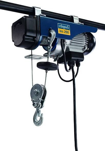 Scheppach HRS 250 elektrický naviják 780W, do 250kg, 6-12m