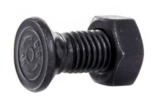 Pluhový Šroub M14x35 2 Matice S Maticí