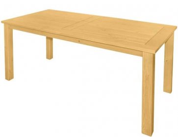 DOVER - dřevěný stůl ze severské borovice 165 x 80 x 74,5 cm