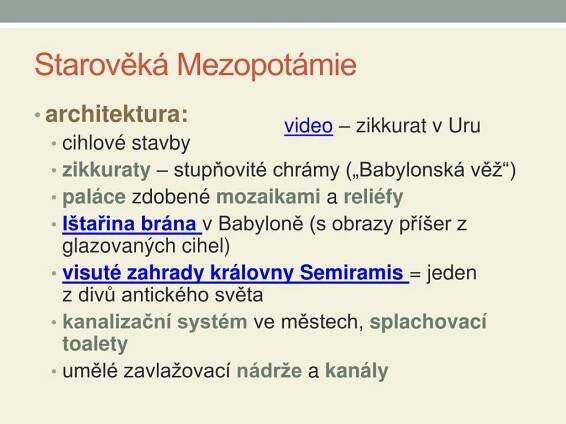 PPT - Starověká Mezopotámie PowerPoint Presentation, free download - ID:3213262