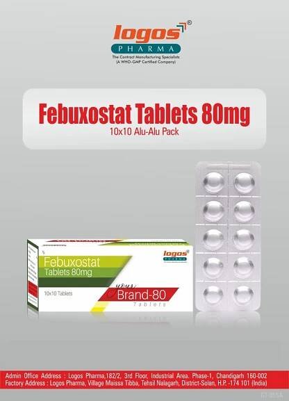 Febuxostat 40 / 80 mg Tablet – Logos Pharma