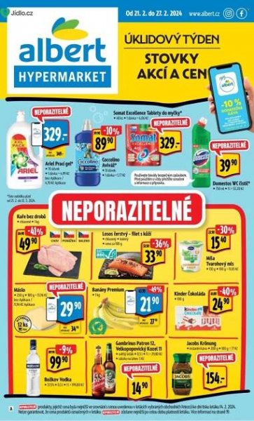 Albert Hypermarket leták akce od 21.02.2024 do 27.02.2024 NEAKTUÁLNÍ ...