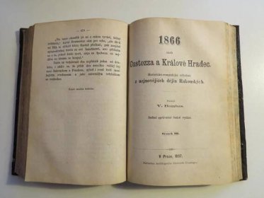 1866 aneb Custozza a Králové Hradec (1866) svazek 1+2 KRVAVÝ ROMÁN - Knihy