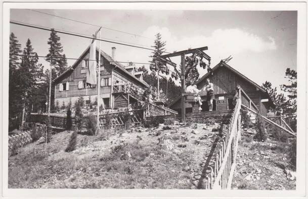 Rakousko, Puchberg am Schneeberg, Dolní Rakousy (lanovka) prošlá 1962