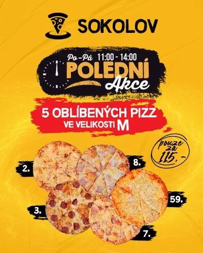Pizza Sidonio Sokolov | Rozvoz a osobní odběr, objednávejte online