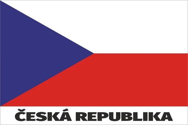 Fan vlajka ČESKÁ REPUBLIKA