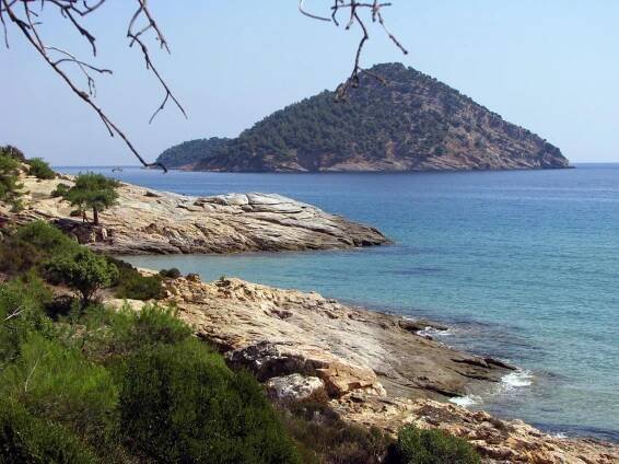 Paradise - pláž - Thassos