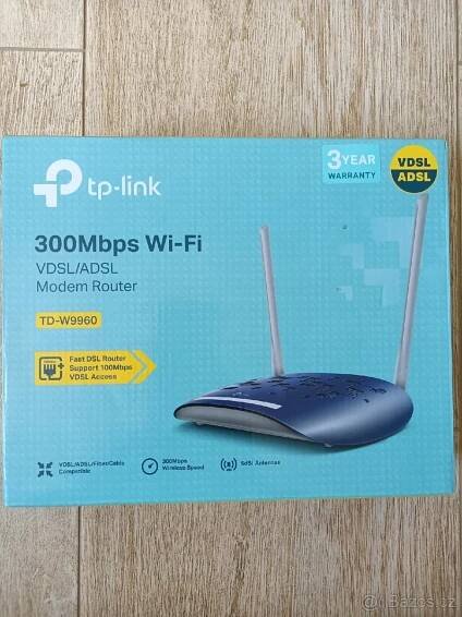 Wi-fi Router tp-link VDSL/ADSL - Praha 8