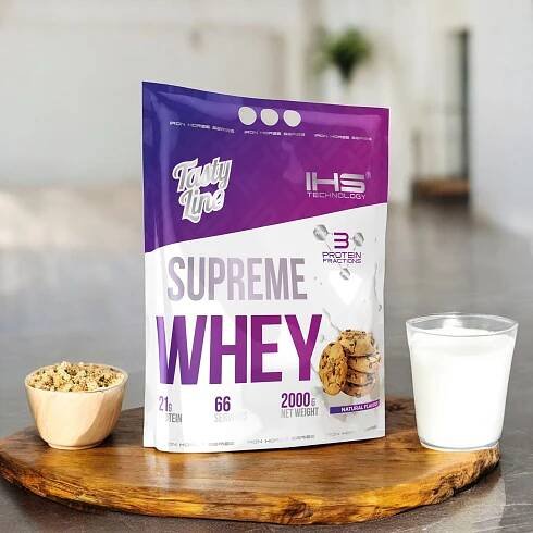 ⚡ Supreme Whey - 2000g - IRON HORSE - Cena, dávkování, recenze - obchod MusclePower