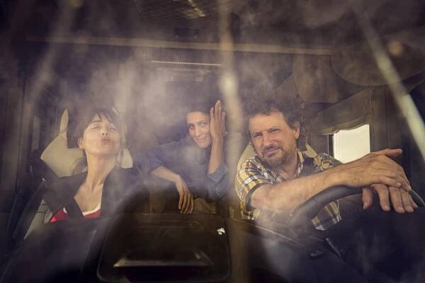 Chiara Francini, Giulia Bevilacqua, Leonardo Pieraccioni - Pare parecchio Parigi - Z natáčení