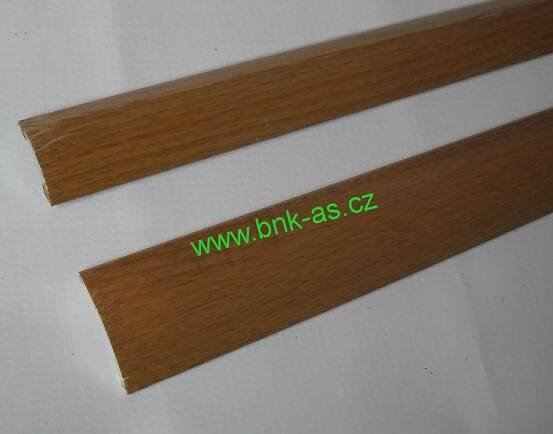 Profilteam přechodová lišta E38 samolepicí 30mm buk červený 93cm