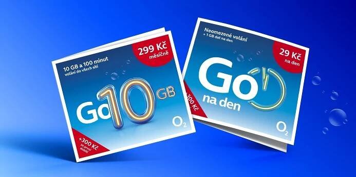 O2 má nové předplacenky, i s 10 GB FUP