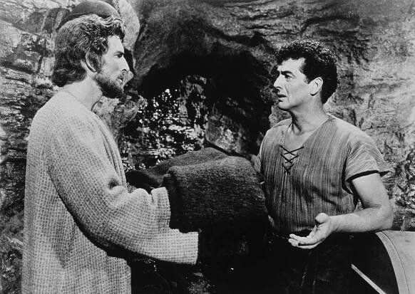 Demetrius a gladiátoři - Z filmu - Michael Rennie, Victor Mature