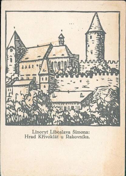 11D9337 Liboslav Šimon : Hrad Křivoklát u Rakovníka