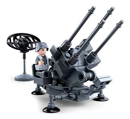 Sluban Army WW2 M38-B0680D Protiletadlové dělo