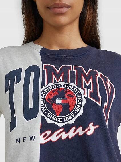 Tričko s krátkým logem Tommy Hilfiger S Velikost S